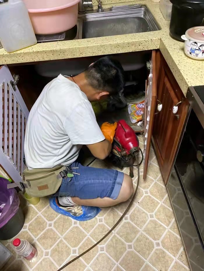 陈场镇通下水道